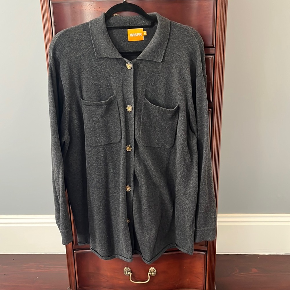 Wispr by Brodie Grey Cardigan XL